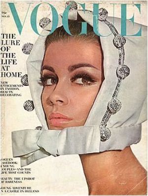 Vintage Vogue magazine covers - wah4mi0ae4yauslife.com - Vintage Vogue November 1964 - Astrid Heeren.jpg